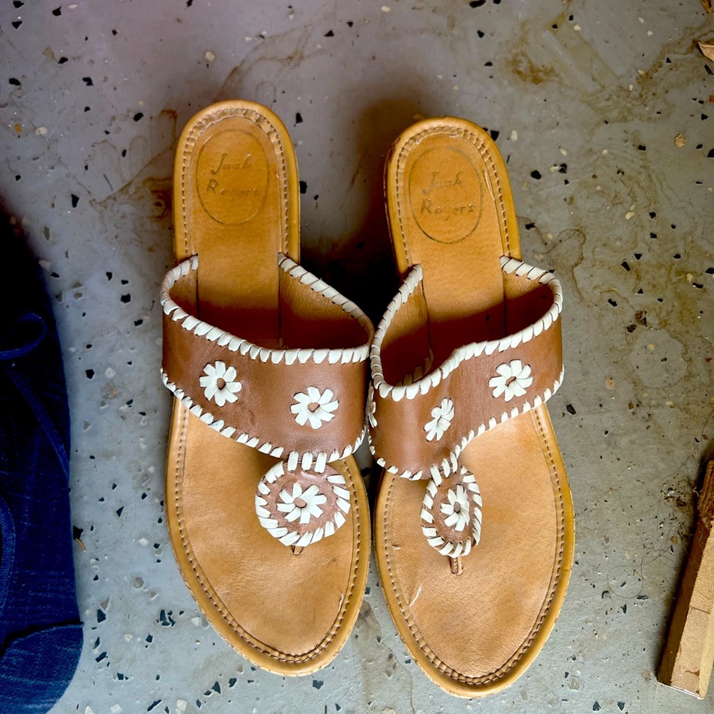 Jack Rogers sandal wedges